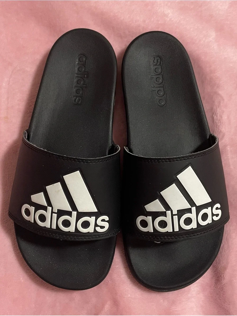 adidas black adilette